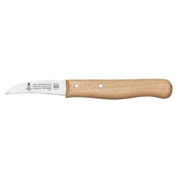 RÖR Solingen Schilmesje Krom Hout – Carbonstaal – Omas, Ophalen of Verzenden, Nieuw, Hout
