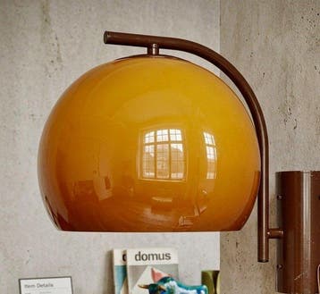 Szarvasi - Wandlamp - acryl - Space-age ontwerp wandlamp