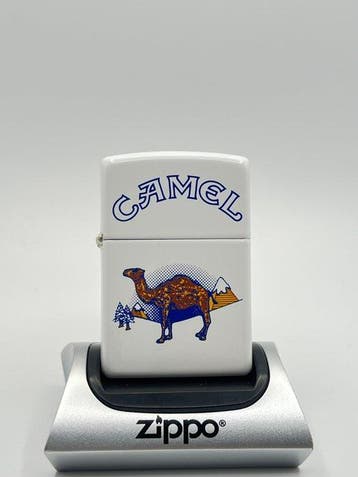 Zippo - Camel Holiday / Winter Snow Edition - Matte White -, Nieuw