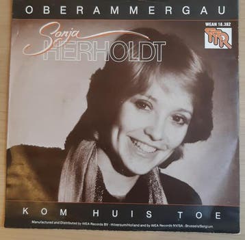 vinyl single 7 inch - Sonja Herholdt - Oberammergau / Kom..., Verzenden, Zo goed als nieuw, 7 inch, Pop