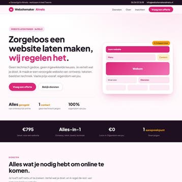 Website laten maken? Strak, snel en vanaf €250, Webdesign