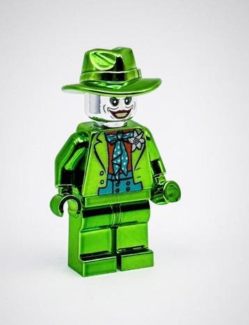 Lego Minifiguur - DC Comics - LEGO - Chrome Green Plated, Nieuw