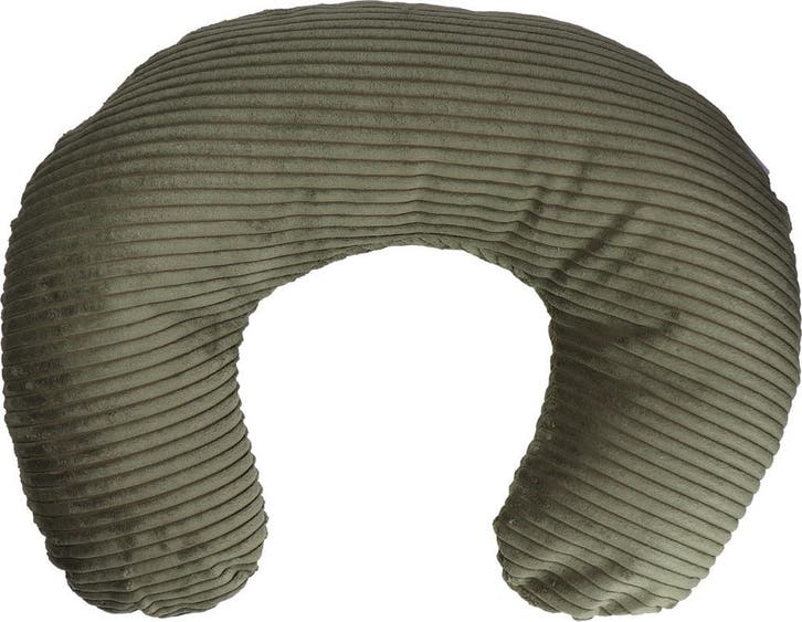 MamaLoes Velours Rib Groen Medium Voedingskussen, Kinderen en Baby's, Babyvoeding en Toebehoren, Nieuw, Verzenden