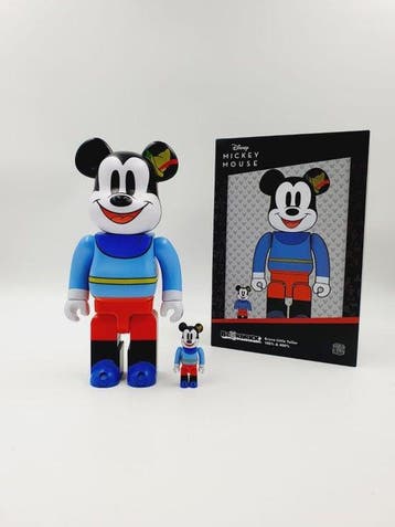 Medicom Toy x Disney - NO RESERVE Be@rbrick Mickey Mouse