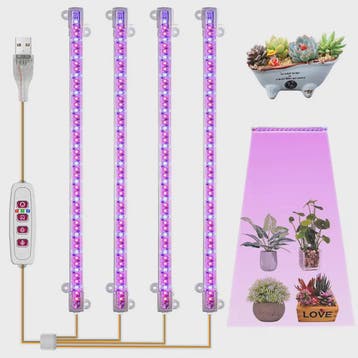 USB LED Groeilamp Kweeklamp Full Spectrum Dimbare Plantenlam, Verzenden, Nieuw