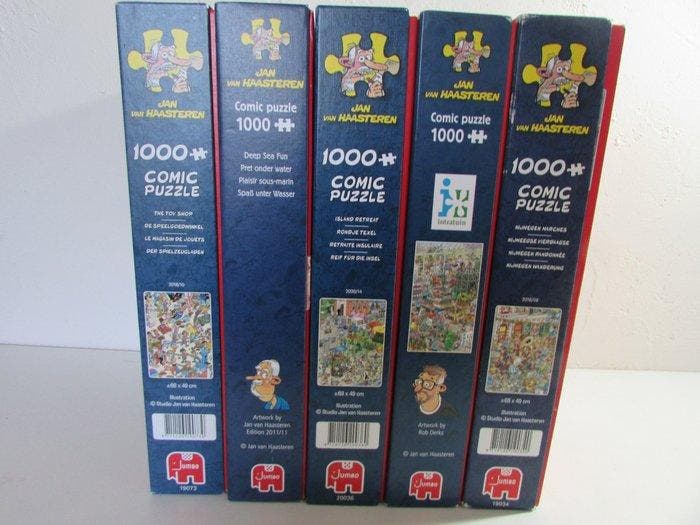Jan van Haasteren - Puzzel - Jan van Haasteren Comic puzzle, Antiek en Kunst, Curiosa en Brocante