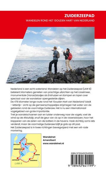 Zuiderzeepad / Lange-Afstand-Wandelpad / 8 9789492641199, Boeken, Verzenden, Zo goed als nieuw, Jolanda Denekamp