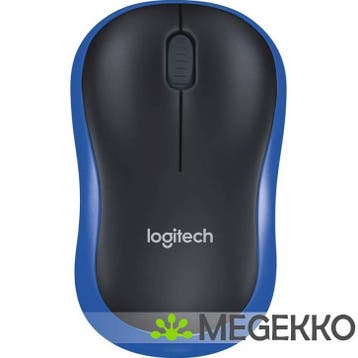 Logitech M185 Blauw Draadloze Muis, Verzenden, Nieuw, Logitech