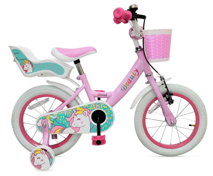 2Cycle Beauty - 14 inch - Kinderfiets 3-5 Jaar, Fietsen en Brommers, Fietsen | Meisjes, Nieuw, Verzenden