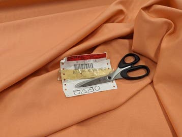Tessuto Vintage Romanex de boussac color salmone - 580 x 140