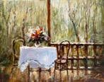 Mikhail Kraiev (1957) - Véranda sous la Pluie d’Été -