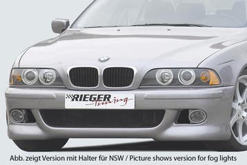 Rieger Voorbumper Sport-Look | 5-Serie E39: 12.95-12.02 - Li, Auto-onderdelen, Carrosserie en Plaatwerk, Verzenden, Nieuw, BMW
