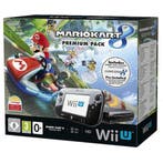 Wii U Console 32GB Zwart + Gamepad (Mario Kart 8 Fysieke..., Spelcomputers en Games, Ophalen of Verzenden, Zo goed als nieuw