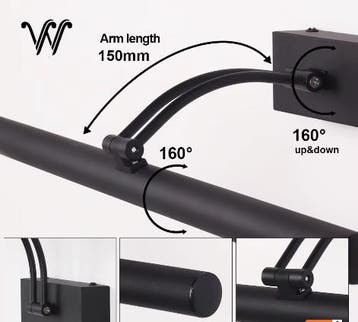 LED Spiegel Wandlamp Badkamer 40–100 cm, Verzenden, Nieuw