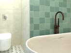 Wandtegel Ragno Sense Oxid Handvorm Groen Mat 13x13, Keramiek, Nieuw, Minder dan 20 cm, 10 m² of meer
