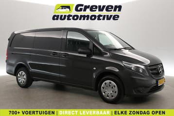 Mercedes-Benz Vito 116 CDI L2H1  Airco  Cruise  3 Zits, Auto's, Zwart, Mercedes-Benz, Nieuw, Te koop