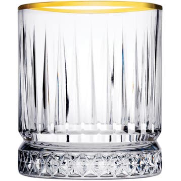 Tumblers | ELYSIA GOLD | Glas | 35.5cl |  4 Stuks |, Verzenden, Nieuw in verpakking
