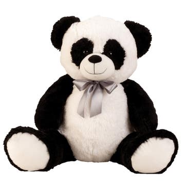 Panda beer knuffel - zachte pluche - 55 cm zittend - 80 cm, Verzenden, Nieuw
