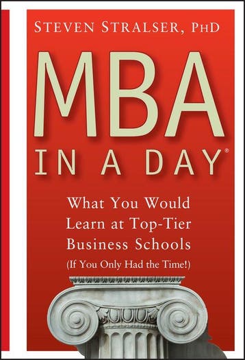 MBA In A Day 9780471680543 Steven Stralser, Verzenden, Zo goed als nieuw, Steven Stralser