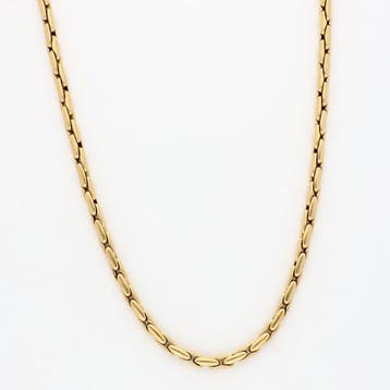 Halsketting - 18 karaat Geel goud, Sieraden, Tassen en Uiterlijk, Nieuw