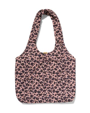 HEMA Shopper 45x32x13cm luipaard van €14.99 voor €10 sale, Verzenden, Nieuw, Bruin