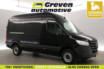 Mercedes-Benz Sprinter 316 2.2 CDI L2H2 164PK  3500KG, Zwart, Mercedes-Benz, Nieuw, Te koop
