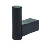 Kapstokhaak Jolie Core 34x34 mm zwart, Huis en Inrichting, Verzenden, Nieuw