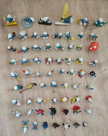 Bully, Schleich, Peyo - Speelgoed figuur Schlumpffiguren