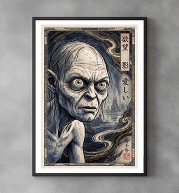 Sato Hageshi - The Corruption - Gollum, The Lord of the
