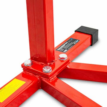 Motorstandaard voorwiel zwart / rood, Verzenden, Nieuw