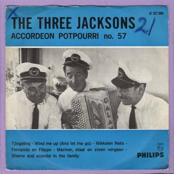Three Jacksons – Accordeon Potpourri No. 57 (7-Vinyl-Single, Ophalen of Verzenden, Nieuw in verpakking