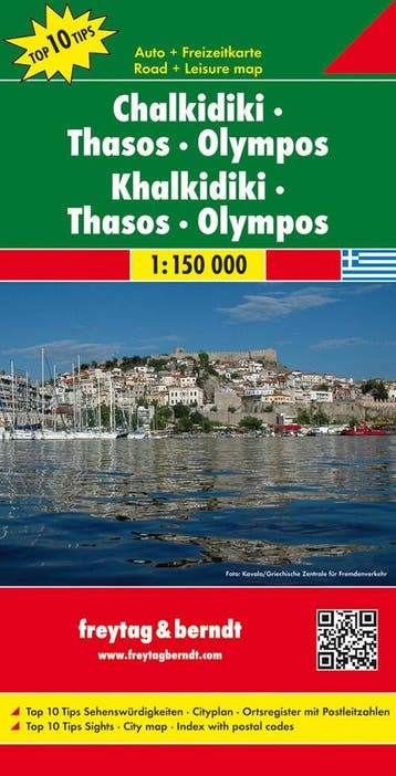 F&B Chalkidiki, Thasos, Olympus 9783707912876, Verzenden, Gelezen