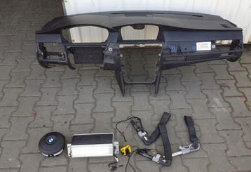 Dashboard + Airbags + Veiligheidsgordels BMW E60, Auto-onderdelen, Verzenden, Gereviseerd, BMW