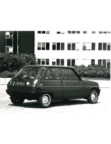 1982 RENAULT 5 ALPINE TURBO PERSFOTO, Nieuw, Renault, Author