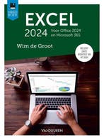 9789463563741 Handboek Excel 2024 Wim de Groot, Verzenden, Nieuw, Wim de Groot