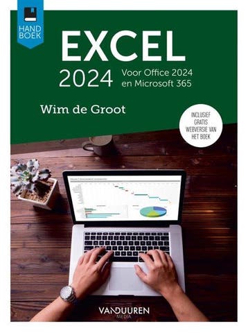 9789463563741 Handboek Excel 2024 Wim de Groot, Verzenden, Nieuw, Wim de Groot