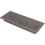 INK Kraft Wastafel Enkele Bak Zonder Kraangat - 1200x450x10, Ophalen of Verzenden, Nieuw