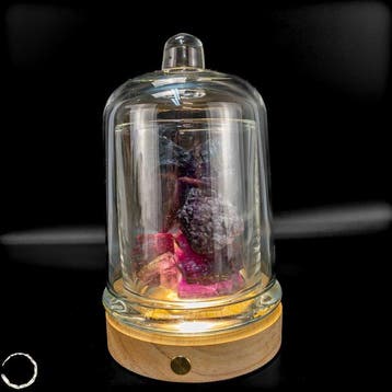 Natuurlijke kristallen geur lamp uit Fluoriet-kwarts