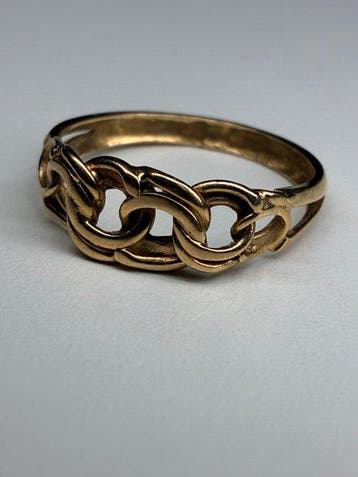 Ring - 18 karaat Geel goud, Sieraden, Tassen en Uiterlijk, Ringen, Nieuw