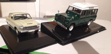 Minichamps 1:43 - Modelauto (2) - Ford Cortina mk1 + Land, Nieuw