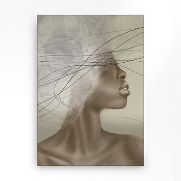 *WOONWINKEL* Urban Cotton Cloudy Thoughts Wandkleed In Frame, Verzenden, Nieuw