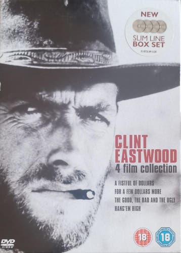 Clint Eastwood - 4 Westerns -               Gratis verzenden, Vanaf 16 jaar, Verzenden, Zo goed als nieuw, Actie en Avontuur
