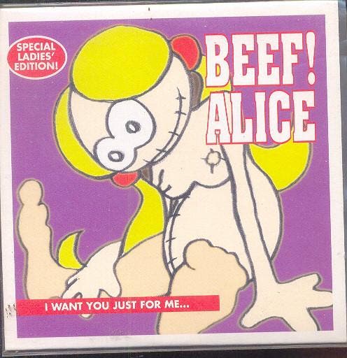 cd single card - Beef  - Alice (I Want You Just For Me) (..., Cd's en Dvd's, Cd Singles, Zo goed als nieuw, Overige genres, Verzenden