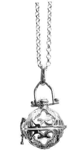 Prachtige lange ketting c.a. 80cm met een antiek zilver k..., Ophalen of Verzenden, Nieuw, Overige typen