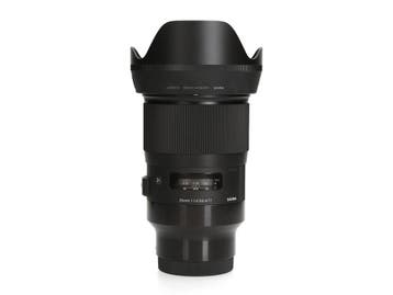 Sigma 28mm f/1.4 DG HSM Art - Sony FE - 1 jaar garantie, Ophalen of Verzenden, Zo goed als nieuw, Sigma