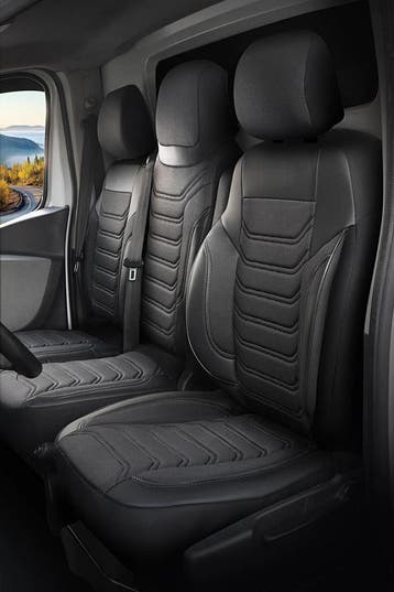 Stoelhoezen Renault Trafic 2014 - heden – Florida zwart/grij, Ophalen of Verzenden, Nieuw