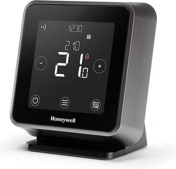 Honeywell Lyric T6R Slimme Thermostaat Zwart - Draadloze, Doe-het-zelf en Verbouw, Ophalen of Verzenden, Zo goed als nieuw
