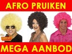 Afro pruik - Mega aanbod afro pruiken, Ophalen of Verzenden, Nieuw, Hoed of Pruik