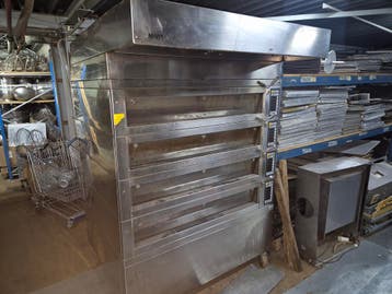 Inschietoven MIWE 4 decks elektrisch VEILING, Gebruikt, Ovens, Magnetrons en Steamers