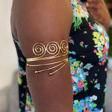 Afrikaanse stijl bovenarm Bangle armband sieraad - 3 Sisters, Ophalen of Verzenden, Nieuw
